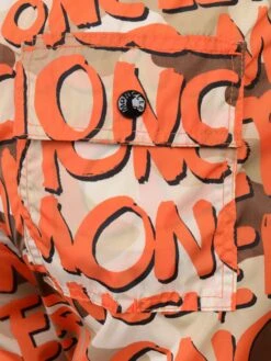 Boys Logo Print Swim Shorts 7 Boys Logo Print Swim Shorts -Childrens Clothing Store MONOS140 320 4