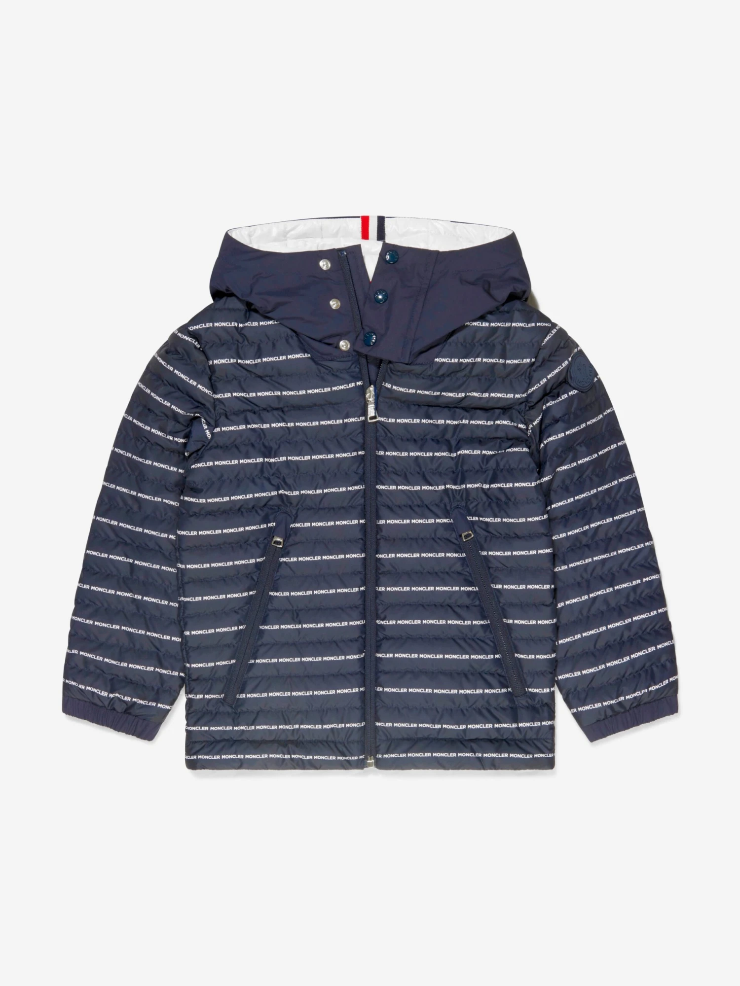 Boys Down Padded Logo Print Bergo Jacket 1 Boys Down Padded Logo Print Bergo Jacket
