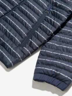 Boys Down Padded Logo Print Bergo Jacket 6 Boys Down Padded Logo Print Bergo Jacket -Childrens Clothing Store MONS2101 740 3