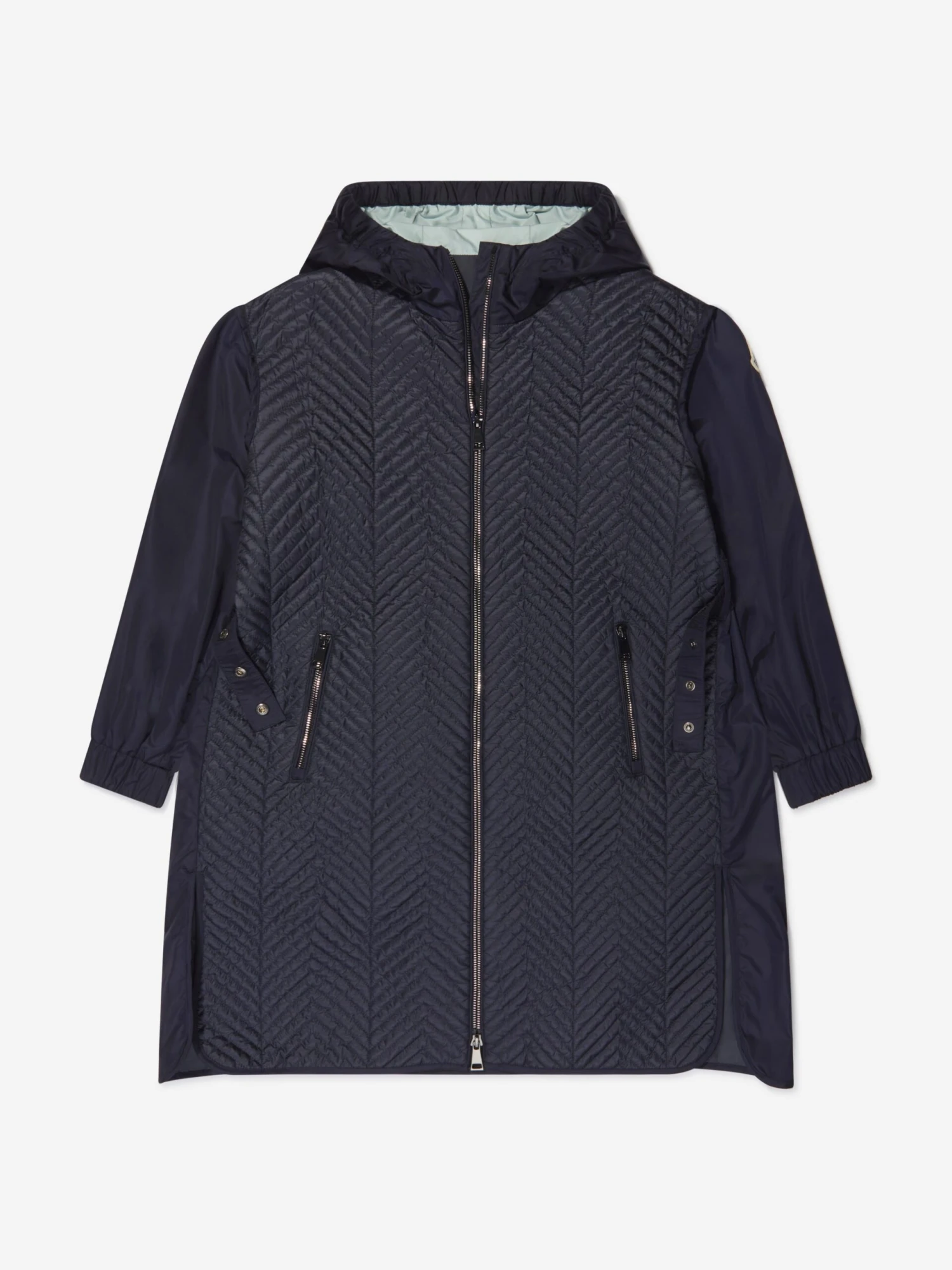 Girls Hooded Seldana Long Coat 1 Girls Hooded Seldana Long Coat