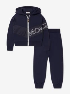 Girls Logo Tracksuit In Navy