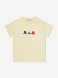 Baby Boys Logo T-Shirt In Yellow