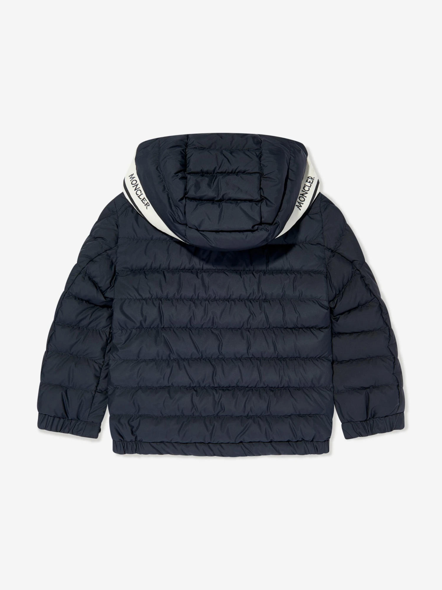 Boys Down Padded Cornour Jacket In Navy 2 Boys Down Padded Cornour Jacket In Navy - Image 2
