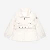 Girls Down Padded Philanta Jacket In White