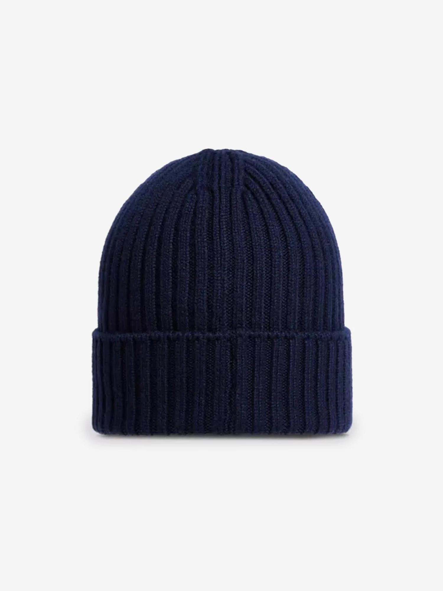 Boys Logo Beanie Hat In Navy 2 Boys Logo Beanie Hat In Navy - Image 2