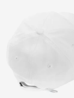 Boys Logo Baseball Cap In White 7 Boys Logo Baseball Cap In White -Childrens Clothing Store MONS4090 NATURAL 4