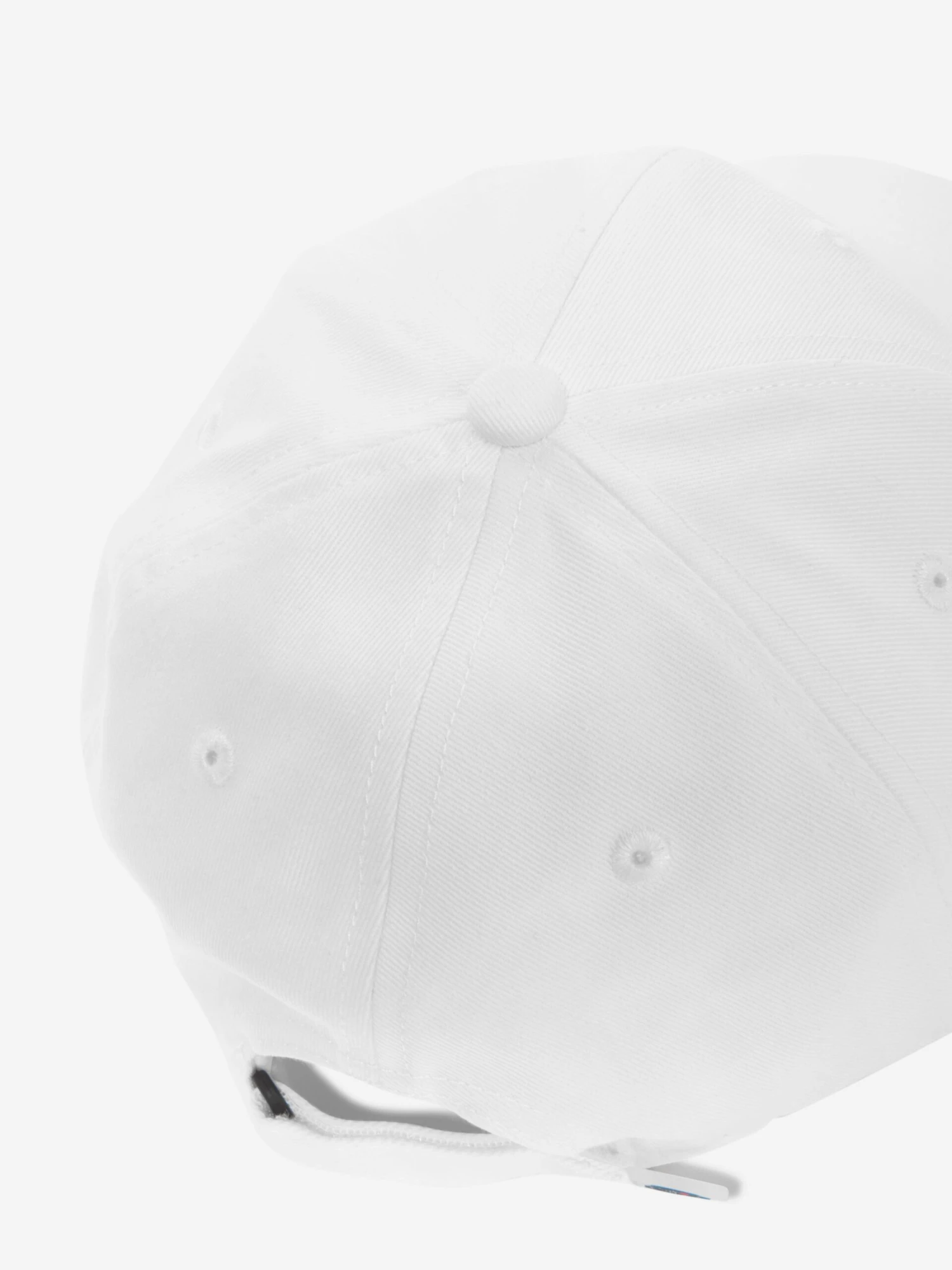 Boys Logo Baseball Cap In White 4 Boys Logo Baseball Cap In White - Image 4