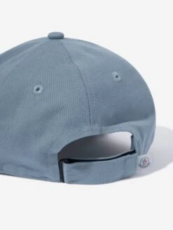 Boys Logo Baseball Cap In Blue 7 Boys Logo Baseball Cap In Blue -Childrens Clothing Store MONS4092 LIGHT BLUE 4