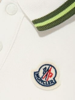 Baby Boys Logo Polo Shirt In Green 6 Baby Boys Logo Polo Shirt In Green -Childrens Clothing Store MONS4145 BRIGHT GREEN 3