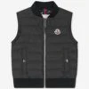 Boys Down Padded Olu Gilet In Black