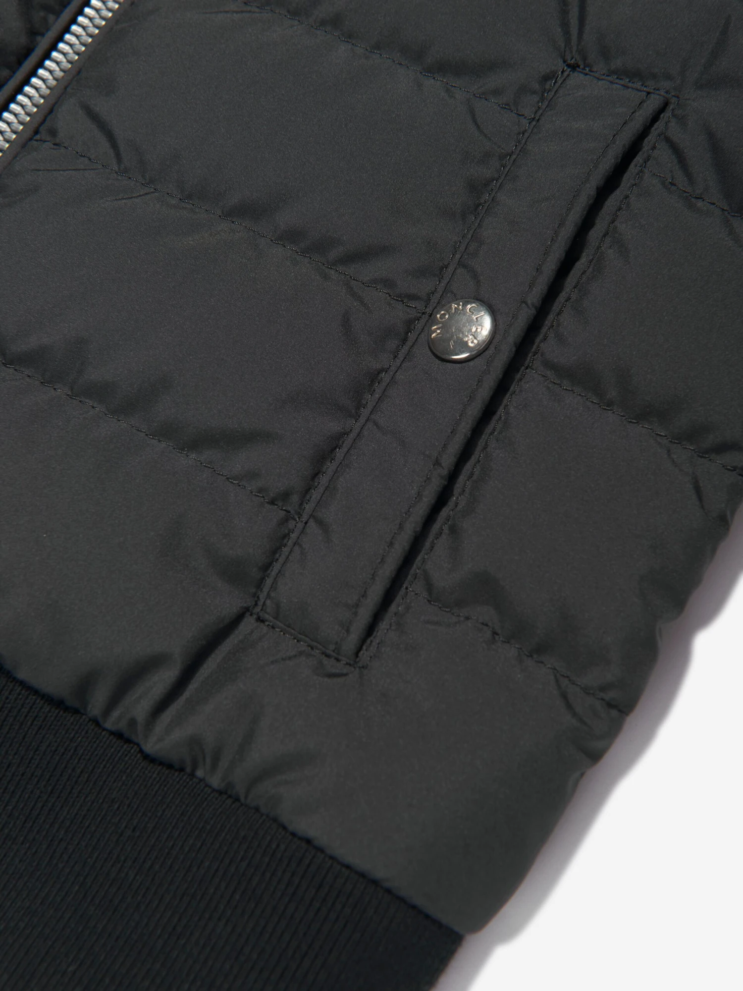 Boys Down Padded Olu Gilet In Black 4 Boys Down Padded Olu Gilet In Black - Image 4