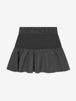 Girls Fit And Flare Skirt In Black