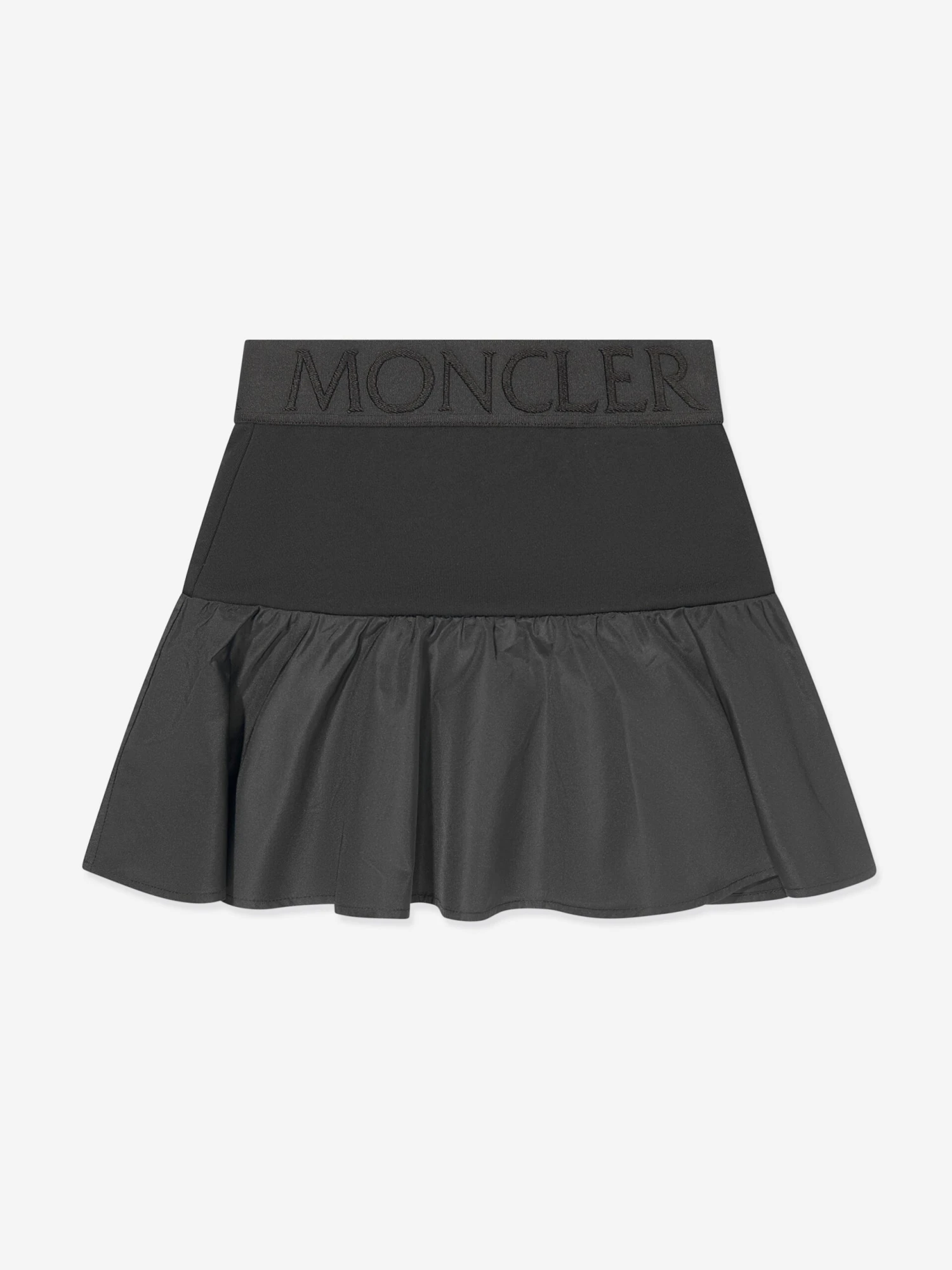 Girls Fit And Flare Skirt In Black 1 Girls Fit And Flare Skirt In Black