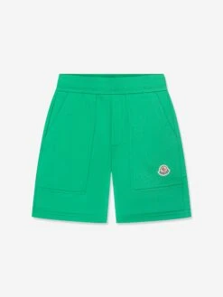 Boys Logo Shorts In Green