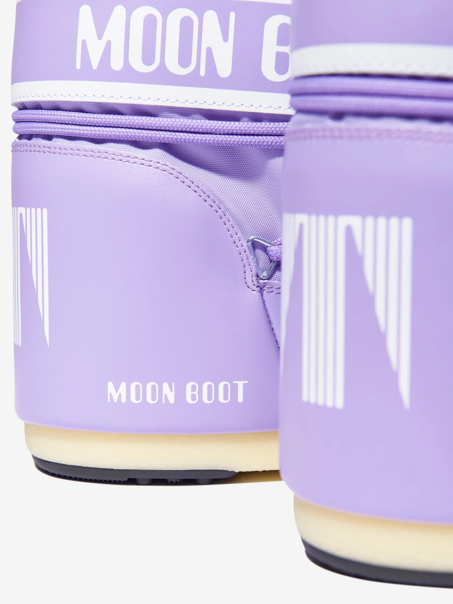 Moon Boot Kids Icon Low Nylon Snow Boots In Purple 3 Moon Boot Kids Icon Low Nylon Snow Boots In Purple - Image 3