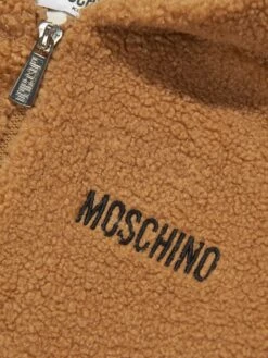 Girls Teddy Bear Zip Up Top In Brown 6 Girls Teddy Bear Zip Up Top In Brown -Childrens Clothing Store MOSA3022 20093 3