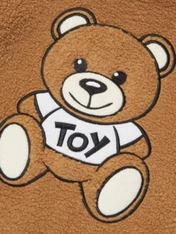 Girls Teddy Bear Zip Up Top In Brown 7 Girls Teddy Bear Zip Up Top In Brown -Childrens Clothing Store MOSA3022 20093 4