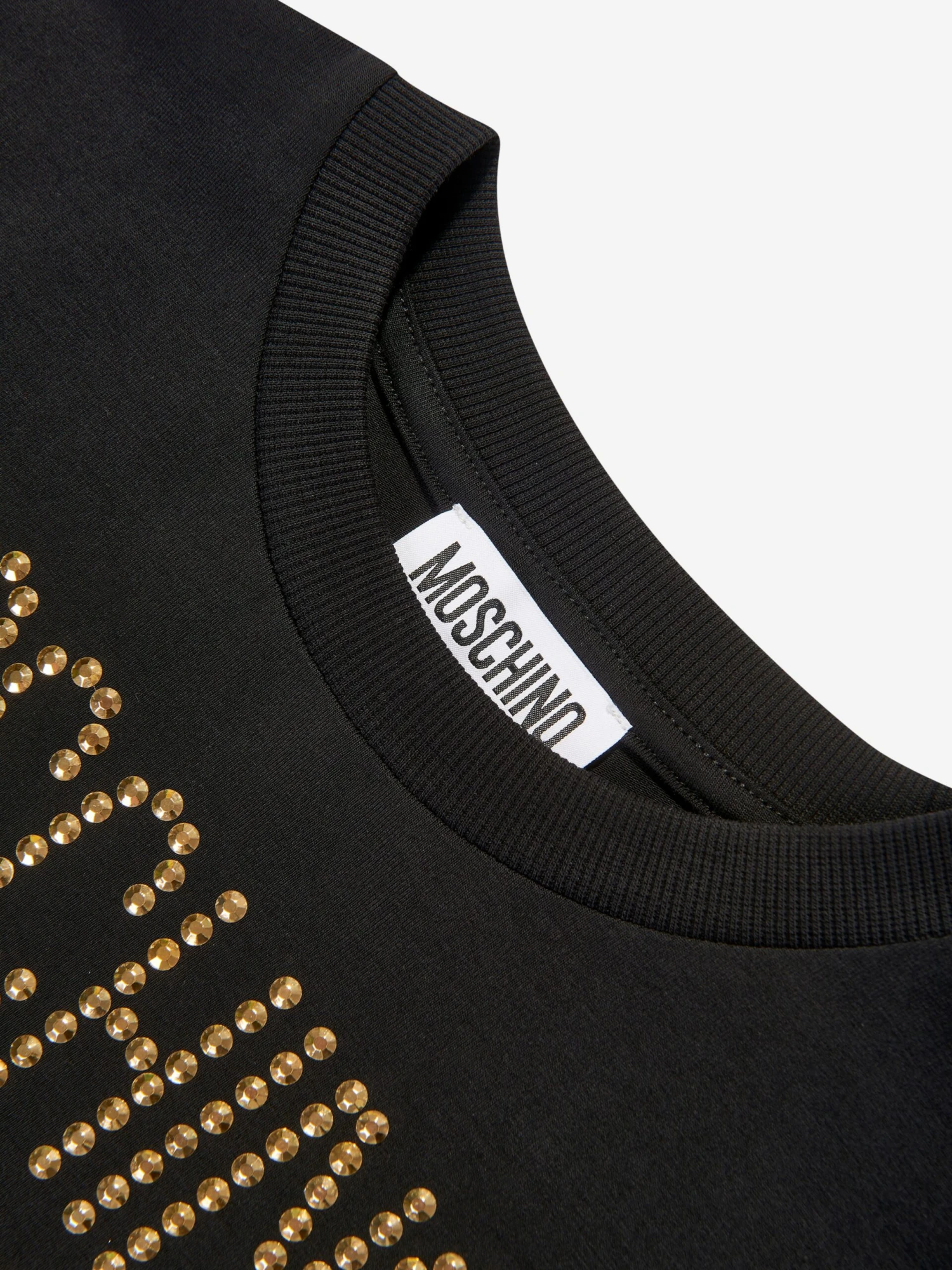 Girls Teddy Logo T-Shirt In Black 4 Girls Teddy Logo T-Shirt In Black - Image 4