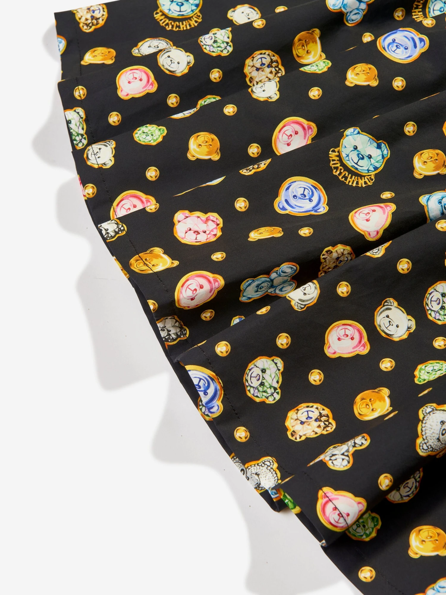 Girls Teddy Bear Gems Skirt In Black 4 Girls Teddy Bear Gems Skirt In Black - Image 4