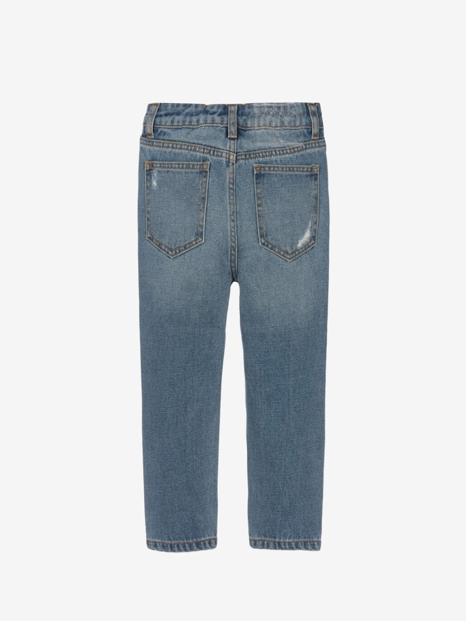 Kids Teddy Logo Jeans In Blue 3 Kids Teddy Logo Jeans In Blue - Image 3