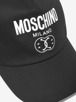 Boys Milano Logo Cap In Black -Childrens Clothing Store MOSS4105 BLACK 3