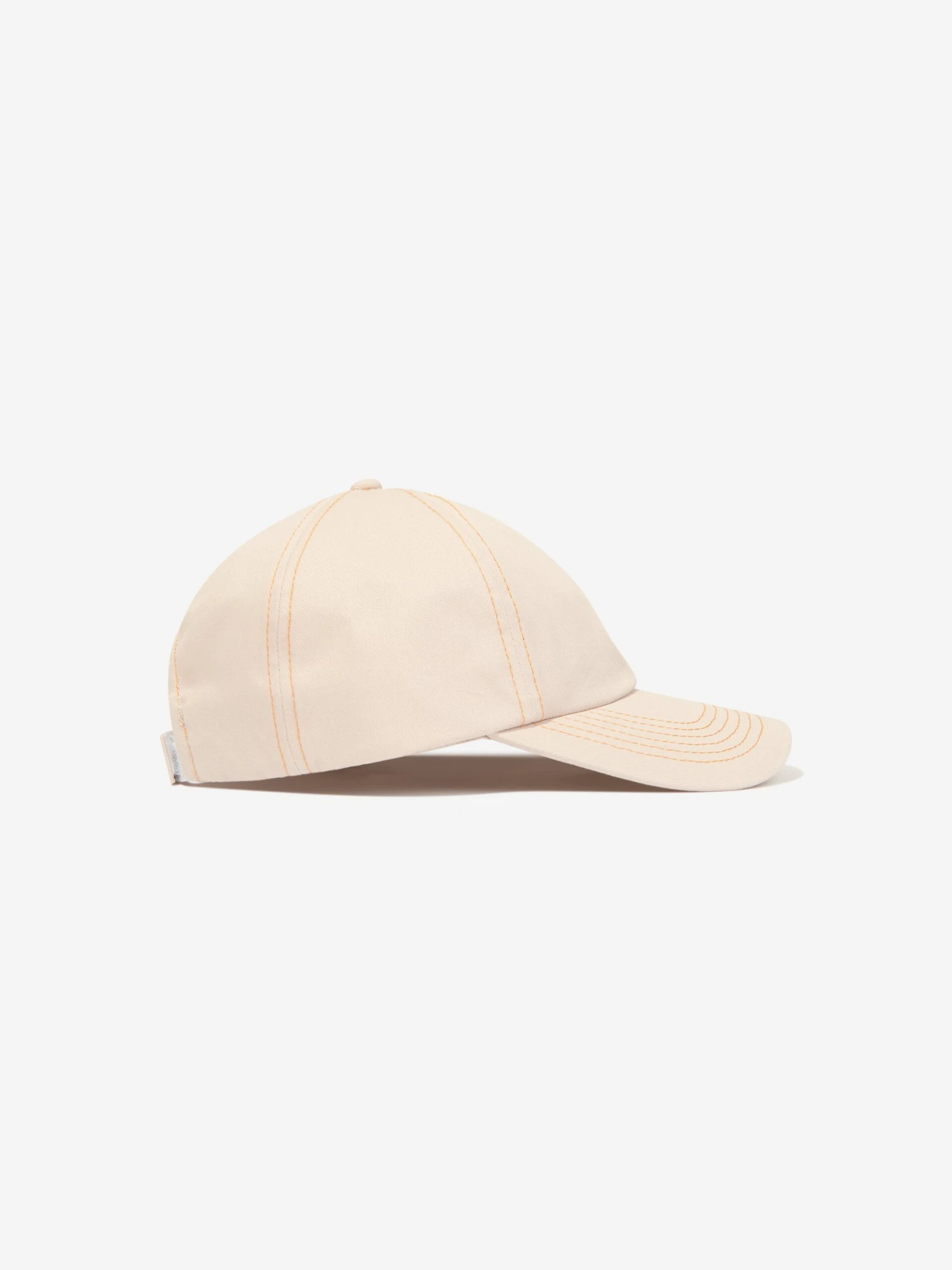 MSGM Kids Logo Cap In Beige 3 MSGM Kids Logo Cap In Beige - Image 3