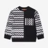 Missoni Kids Zigzag Sweatshirt In Black