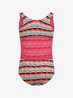 Missoni Girls Patterned Swimsuit -Childrens Clothing Store MSNOS005 S2035 2