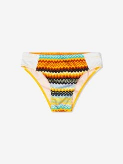 Missoni Boys Logo Swimming Briefs In Multicolor
