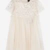 Needle & Thread Girls Thea Bodice Dress In Ivory