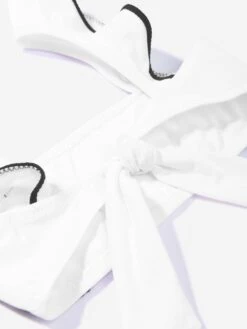 Girls Frilly Crochet Flower Fiona Bikini In Multicolour -Childrens Clothing Store NESS4010 MULTICOLOURED 4