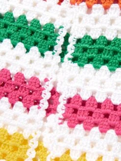 Girls Long Crochet Siena Skirt In Multicolour 8 Girls Long Crochet Siena Skirt In Multicolour -Childrens Clothing Store NESS4018 MULTICOLOURED 3