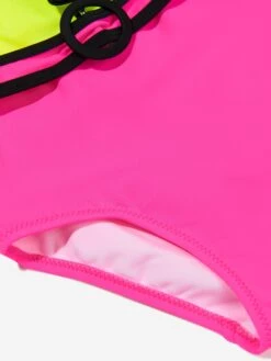 Girls Otis Ruffle Body Swimsuit In Green 7 Girls Otis Ruffle Body Swimsuit In Green -Childrens Clothing Store NESSIBYRD D92756 4