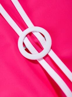 Girls Zizi Off Shoulder Swimsuit In Pink 7 Girls Zizi Off Shoulder Swimsuit In Pink -Childrens Clothing Store NESSIBYRD D92757 4