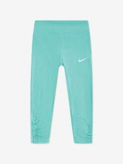 Nike Girls Meta Morph Colour Shift Leggings In Blue