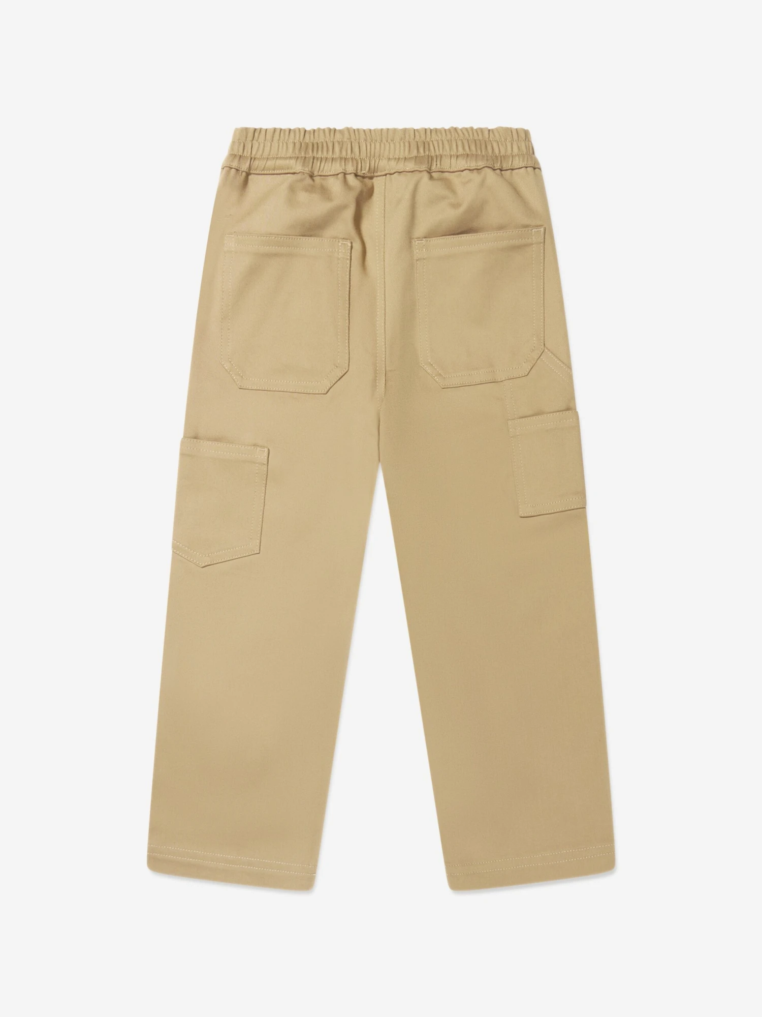 Off-White Boys Camouflage Logo Carpenter Trousers In Beige 2 Off-White Boys Camouflage Logo Carpenter Trousers In Beige - Image 2