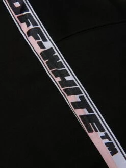 Off-White Girls Cotton Crew Neck Logo Band Sweatshirt -Childrens Clothing Store OFFS2048 31010 3