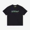 Off-White Boys Big Bookish T-Shirt In Black