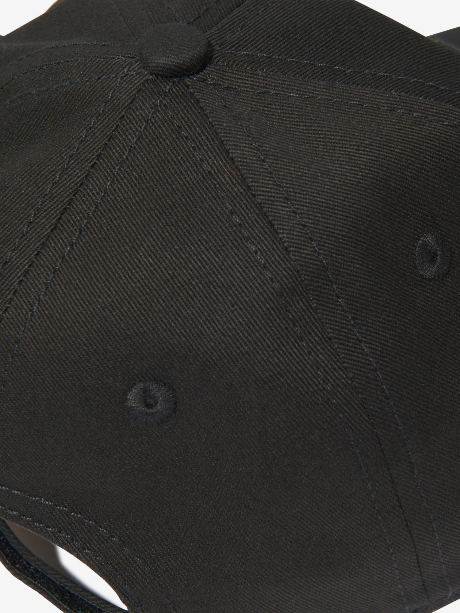 Off-White Kids Rainbow Logo Baseball Cap In Black 4 Off-White Kids Rainbow Logo Baseball Cap In Black - Image 4