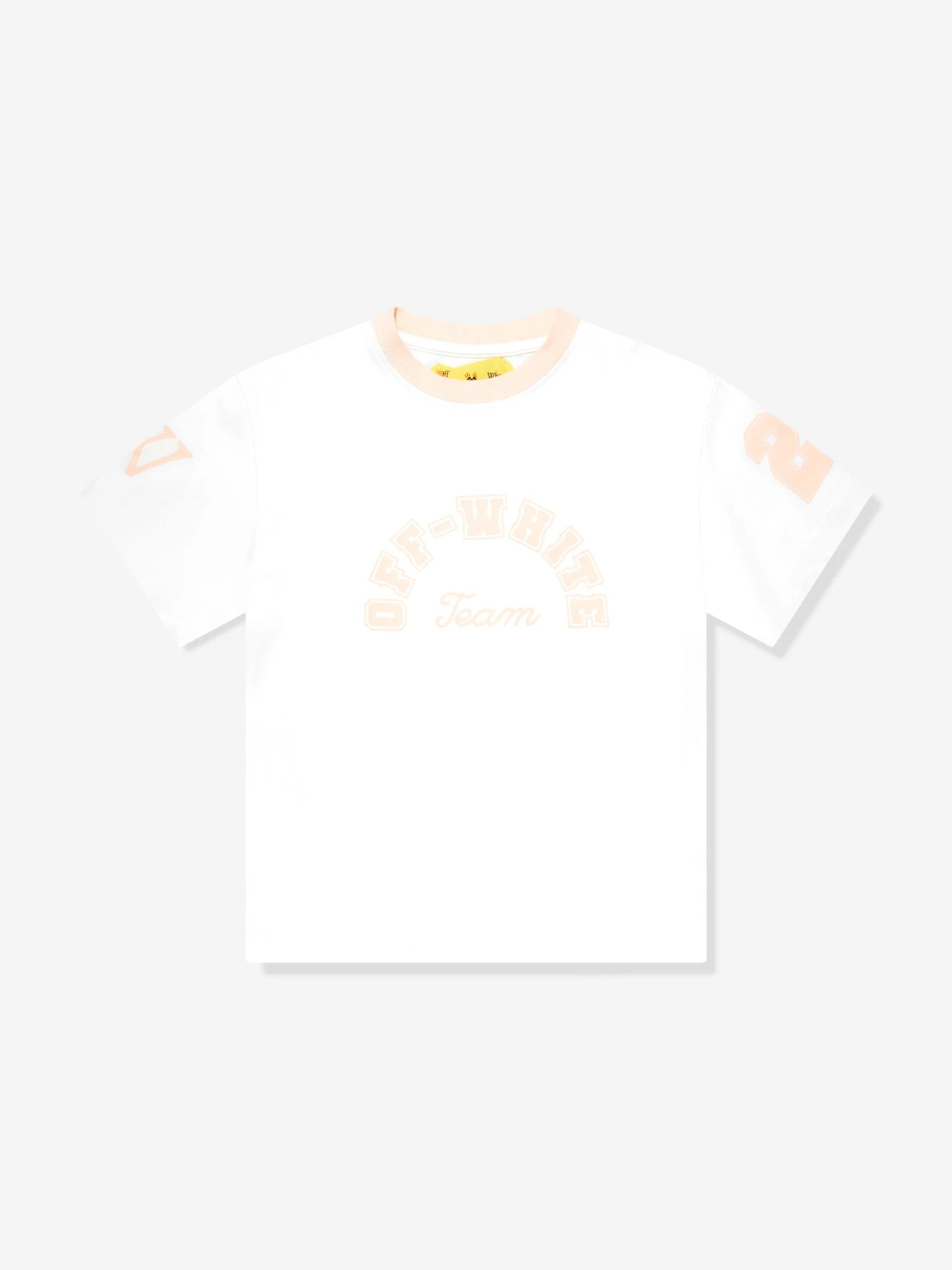 Off-White Girls Team 23 T-Shirt In White 1 Off-White Girls Team 23 T-Shirt In White