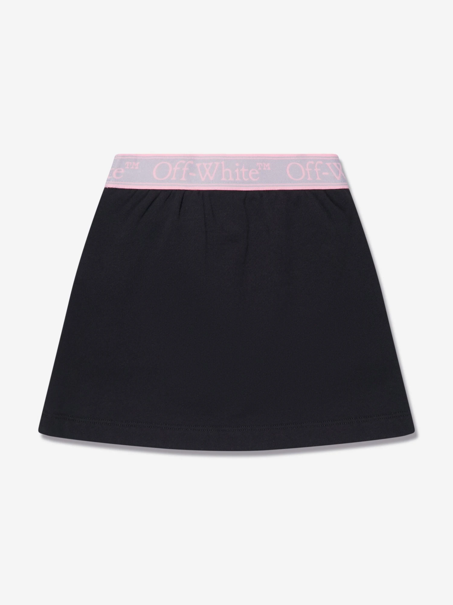 Off-White Girls Bookish Logo Band Skirt In Black 7 Off-White Girls Bookish Logo Band Skirt In Black - Image 7