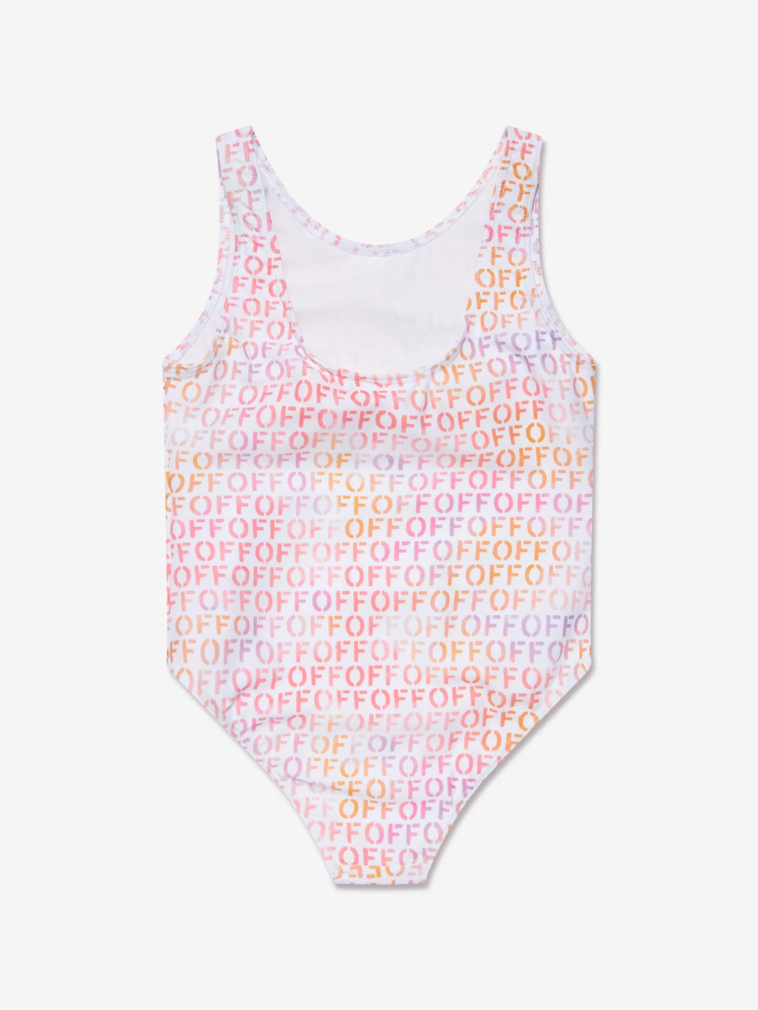 Off-White Girls Off Stamp Swimsuit In Multicolour 6 Off-White Girls Off Stamp Swimsuit In Multicolour - Image 6