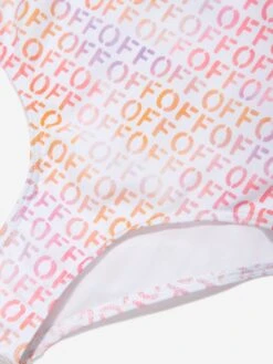 Off-White Girls Off Stamp Swimsuit In Multicolour 10 Off-White Girls Off Stamp Swimsuit In Multicolour -Childrens Clothing Store OFFS4075 MULTICOLOR MULTICOLOR 3