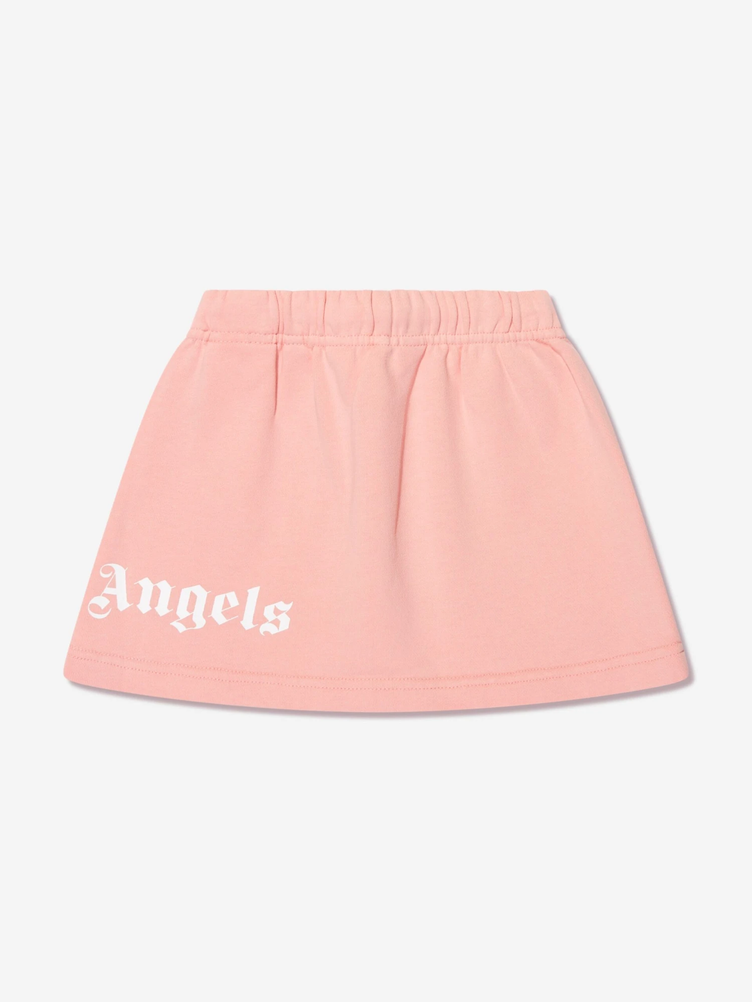 Palm Angels Girls Classic Overlogo Sweat Skirt In Pink 2 Palm Angels Girls Classic Overlogo Sweat Skirt In Pink - Image 2