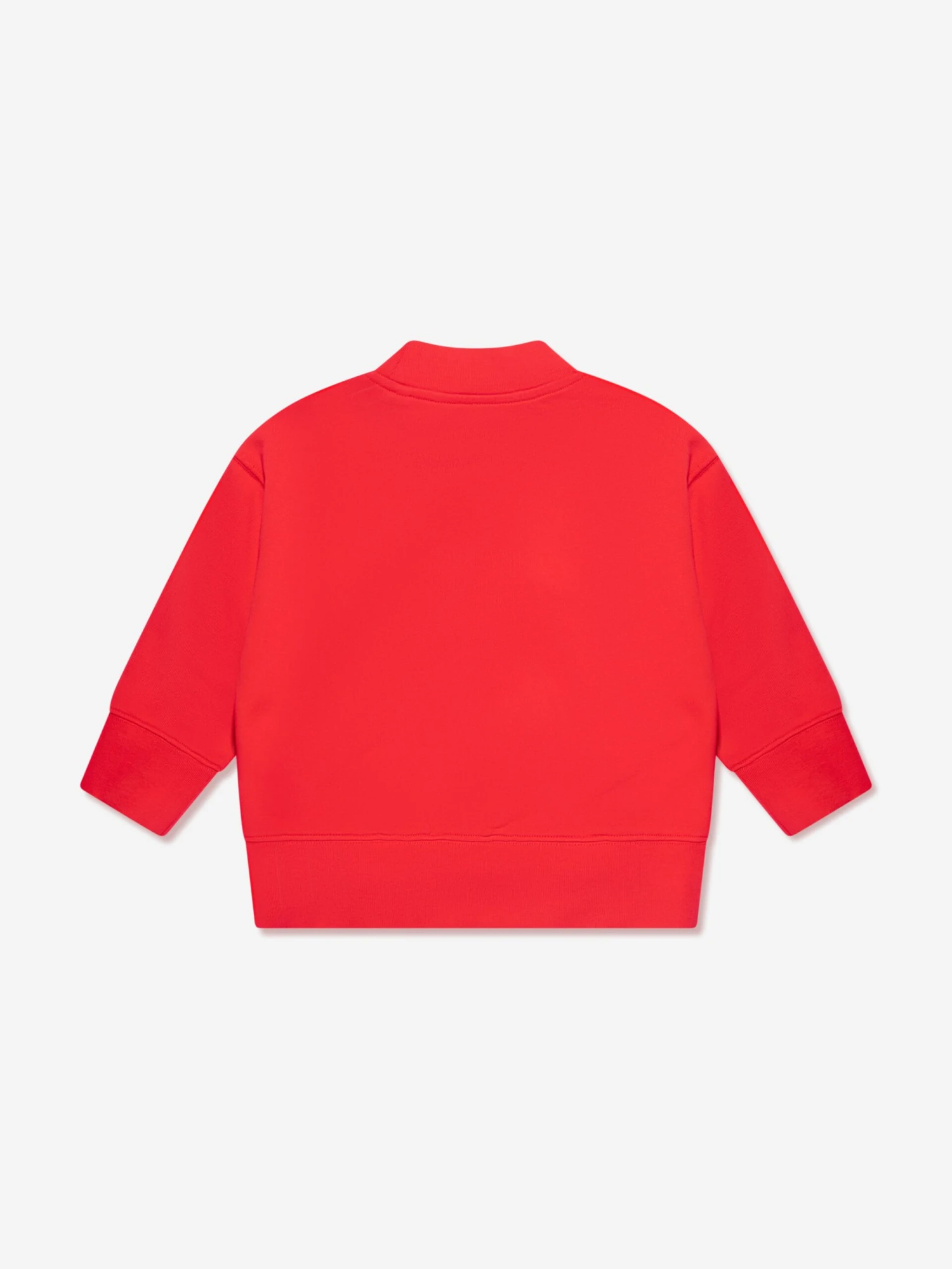 Palm Angels Boys Classic Curved Logo Sweatshirt In Red 2 Palm Angels Boys Classic Curved Logo Sweatshirt In Red - Image 2
