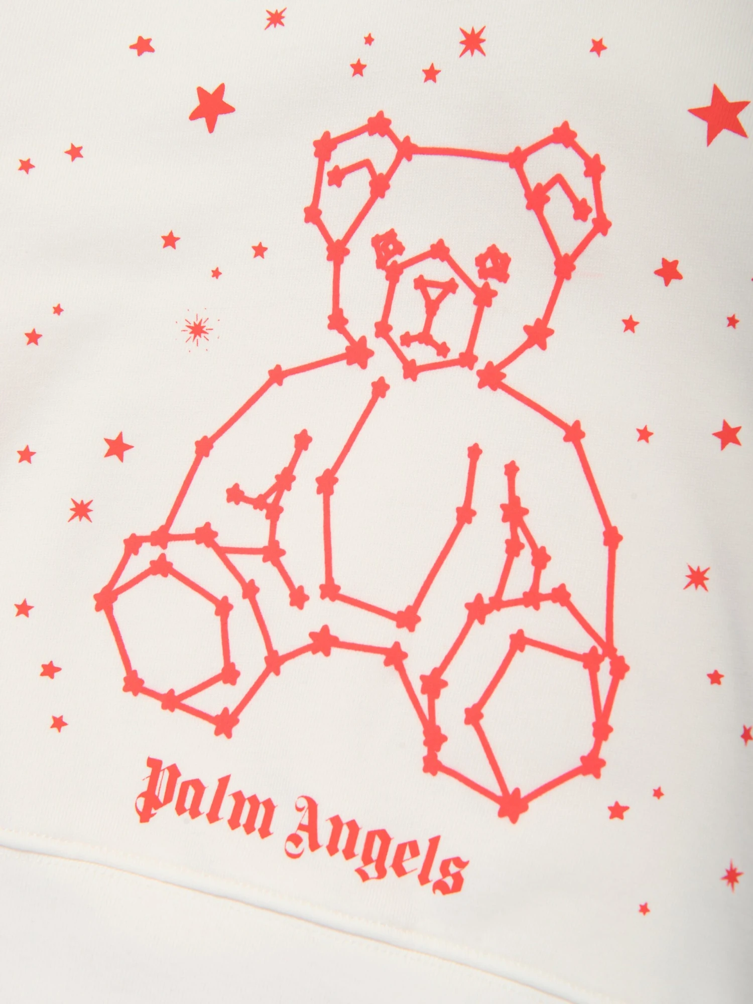 Palm Angels Boys Astro Bear Hoodie In White 3 Palm Angels Boys Astro Bear Hoodie In White - Image 3