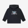Palm Angels Boys PA X Keith Haring Skateboard Hoodie In Black