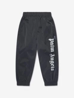 Palm Angels Boys Overlogo After Sport Joggers In Black