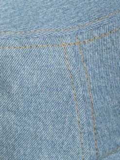 Palm Angels Boys Logo Stone Denim Bucket Hat In Blue 7 Palm Angels Boys Logo Stone Denim Bucket Hat In Blue -Childrens Clothing Store PALS4053 BLUE WHITE 4