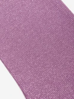 Palm Angels Girls Logo Band Flare Leggings In Purple 7 Palm Angels Girls Logo Band Flare Leggings In Purple -Childrens Clothing Store PALS4087 LILAC BLACK 4